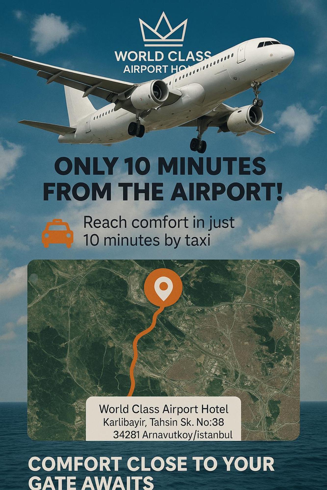 World Class Hotel - Istanbul Airport Arnavutkoy Zewnętrze zdjęcie